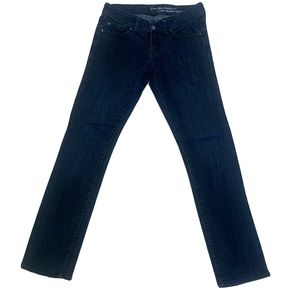 Gap 2/26R Real Straight Fit Dark Denim Jeans